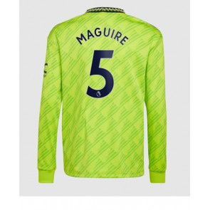 Manchester United Harry Maguire #5 Tredje Tröja 2022-23 Långärmad